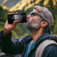 I Am Not The Veterans Wife I Am The Veteran 4 in 1 Can Cooler Tumbler Female Veteran - Wonder Print Shop