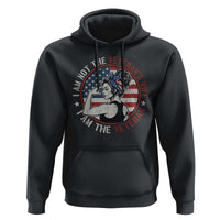 I Am Not The Veterans Wife I Am The Veteran Hoodie Female Veteran - Wonder Print Shop