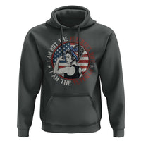 I Am Not The Veterans Wife I Am The Veteran Hoodie Female Veteran - Wonder Print Shop