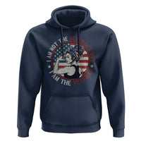I Am Not The Veterans Wife I Am The Veteran Hoodie Female Veteran - Wonder Print Shop