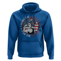 I Am Not The Veterans Wife I Am The Veteran Hoodie Female Veteran - Wonder Print Shop
