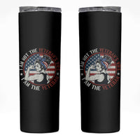 I Am Not The Veterans Wife I Am The Veteran Skinny Tumbler Female Veteran - Wonder Print Shop