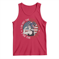 I Am Not The Veterans Wife I Am The Veteran Tank Top Female Veteran - Wonder Print Shop