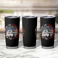 I Am Not The Veterans Wife I Am The Veteran Tumbler Cup Female Veteran - Wonder Print Shop