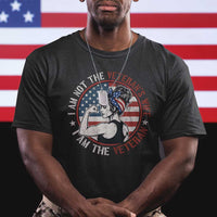 I Am Not The Veterans Wife I Am The Veteran T Shirt Female Veteran - Wonder Print Shop