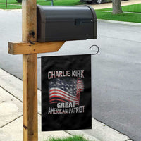 Charlie Kirk Garden Flag Great American Patriot American Flag - Wonder Print Shop