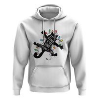 Funny Christmas It's Fine I'm Fine Everything Is Fine Hoodie Black Cat