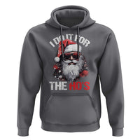 Funny Christmas I Do It For The Ho's Hoodie Cool Santa Face