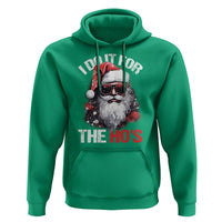 Funny Christmas I Do It For The Ho's Hoodie Cool Santa Face
