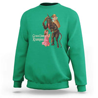 Christmas Creepy Krampus Sweatshirt Greetings From Gruss Vom Krampus - Wonder Print Shop