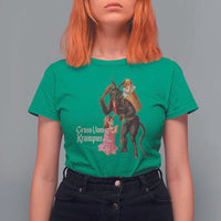 Christmas Creepy Krampus T Shirt For Women Greetings From Gruss Vom Krampus - Wonder Print Shop