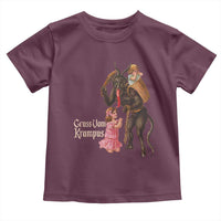 Christmas Creepy Krampus Toddler T Shirt Greetings From Gruss Vom Krampus