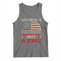 We Have A Constitution Not A King Tank Top No Kings in America Betsy Ross Flag - Wonder Print Shop