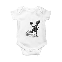 No Kings Baby Onesie America Protest Chess Rejecting Kings - Wonder Print Shop
