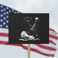 No Kings Protest Sign America Protest Chess Rejecting Kings - Wonder Print Shop