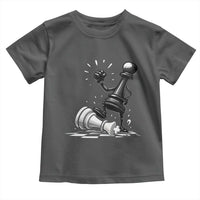No Kings Toddler T Shirt America Protest Chess Rejecting Kings - Wonder Print Shop