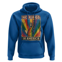 Funny No Kings In America LGBT Hoodie Retro Statue Of Liberty - Wonder Print Shop