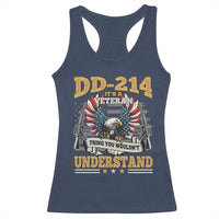 DD214 It Is A Veteran Thing You Wouldnt Understand Racerback Tank Top US Veteran Bald Egale - Wonder Print Shop