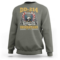 DD214 It Is A Veteran Thing You Wouldnt Understand Sweatshirt US Veteran Bald Egale - Wonder Print Shop