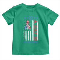 Veteran Suicide Awareness Toddler T Shirt 22 A Day Is 22 Too Many American Flag - Wonder Print Shop