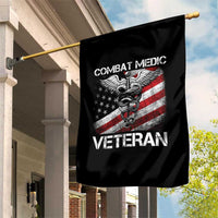 Combat Medic Veteran Garden Flag Medical Military Soldier Vintage American Flag - Wonder Print Shop