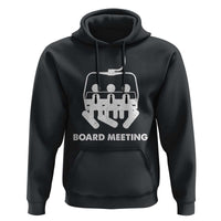 Funny Snowboarding Hoodie Board Meeting Holiday Snowboard Winter Sport