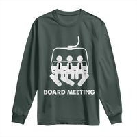 Funny Snowboarding Long Sleeve Shirt Board Meeting Holiday Snowboard Winter Sport