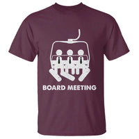 Funny Snowboarding T Shirt Board Meeting Holiday Snowboard Winter Sport - Wonder Print Shop