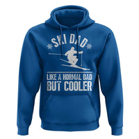 Funny Skiing Father's Day Hoodie Ski Dad Like A Normal Dad But Cooler