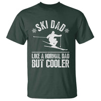 Funny Skiing Father's Day T Shirt Ski Dad Like A Normal Dad But Cooler - Wonder Print Shop