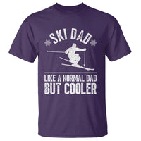 Funny Skiing Father's Day T Shirt Ski Dad Like A Normal Dad But Cooler - Wonder Print Shop
