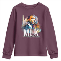 MLK I Have A Dream Youth Sweatshirt Martin Luther King Portrait Black History Month