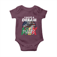 I Have A Dream Martin Luther King MLK 1963 Baby Onesie Black History Month
