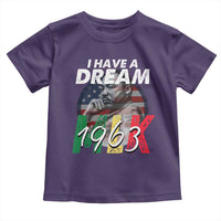 I Have A Dream Martin Luther King MLK 1963 Toddler T Shirt Black History Month