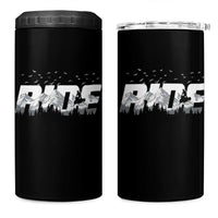 Snowmobile Ride Motor Sled Racing Winter Mountain Sports Fan 4 in 1 Can Cooler Tumbler - Wonder Print Shop
