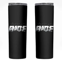 Snowmobile Ride Motor Sled Racing Winter Mountain Sports Fan Skinny Tumbler - Wonder Print Shop