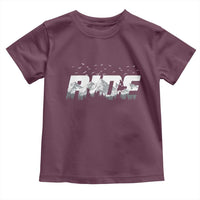Snowmobile Ride Motor Sled Racing Winter Mountain Sports Fan Toddler T Shirt - Wonder Print Shop