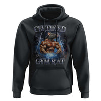 Funny Certified Gym Rat Hoodie Fitness Bodybuilding Gym Lovers Meme - Wonder Print Shop