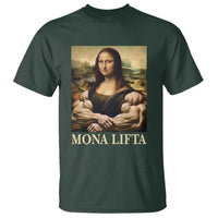 Funny Mona Lifta Muscle Mona Lisa Bodybuilding Fitness Gym Lover T Shirt - Wonder Print Shop