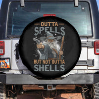 Outta Spells But Not Outta Shells Spare Tire Cover Funny Fantasy Meme - Wonder Print Shop