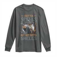 Outta Spells But Not Outta Shells Long Sleeve Shirt Funny Fantasy Meme - Wonder Print Shop