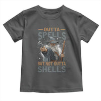 Outta Spells But Not Outta Shells Toddler T Shirt Funny Fantasy Meme - Wonder Print Shop