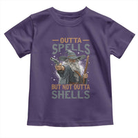 Outta Spells But Not Outta Shells Toddler T Shirt Funny Fantasy Meme - Wonder Print Shop