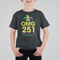 Funny Mardi Gras In Mobile Alabama T Shirt For Kid OMG 251 Original Mardi Gras Jester Hat