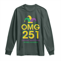 Funny Mardi Gras In Mobile Alabama Long Sleeve Shirt OMG 251 Original Mardi Gras Jester Hat