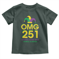 Funny Mardi Gras In Mobile Alabama Toddler T Shirt OMG 251 Original Mardi Gras Jester Hat