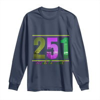 Funny Mardi Gras In Mobile Alabama 251 Long Sleeve Shirt Skyline Area Code