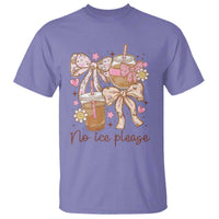 No Ice Please T Shirt Funny Coffee Lover Pro Immigration Political