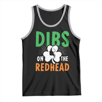 Funny Dibs On The Redhead St Patrick's Day Tank Top