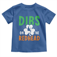 Funny Dibs On The Redhead St Patrick's Day Toddler T Shirt
